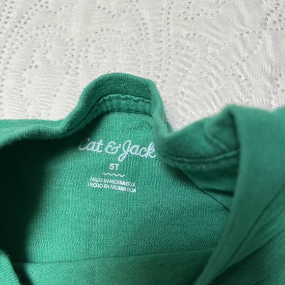 Cat & Jack Shamrock Tee Size 5T - Picture 4 of 4